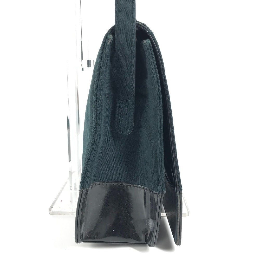 CHANEL CC ココマーク カバン フラップ 肩掛け ショルダーバッグ ジャージ レディース ブラック - brandshop-reference