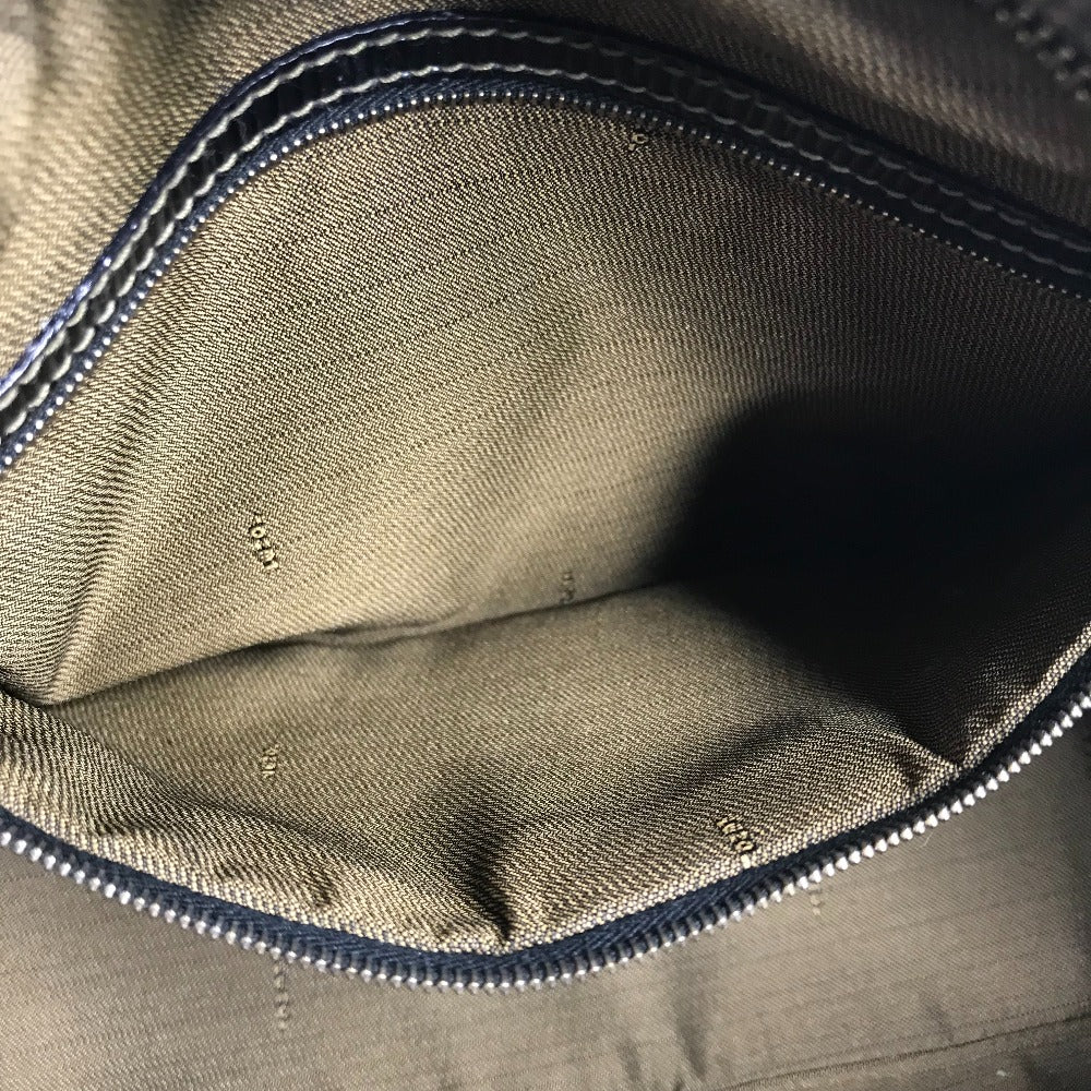 FENDI ヴィンテージ ペカン カバン ミニボストンバッグ ショルダーバッグ 肩掛け ハンドバッグ レザー/キャンバス レディース ブラック - brandshop-reference