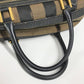 FENDI ヴィンテージ ペカン カバン ミニボストンバッグ ショルダーバッグ 肩掛け ハンドバッグ レザー/キャンバス レディース ブラック - brandshop-reference