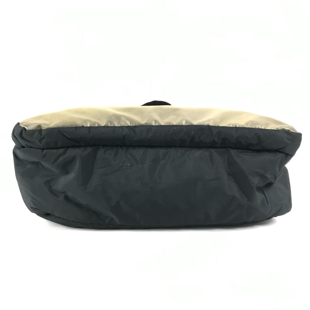 PRADA ロゴ カバン 斜め掛け ポシェット ショルダーバッグ ナイロン ユニセックス ブラック - brandshop-reference