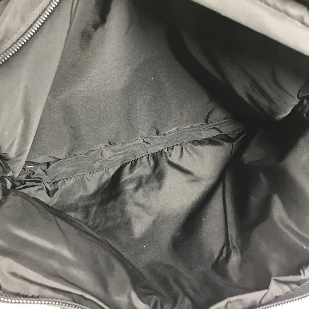 PRADA ロゴ カバン 斜め掛け ポシェット ショルダーバッグ ナイロン ユニセックス ブラック - brandshop-reference