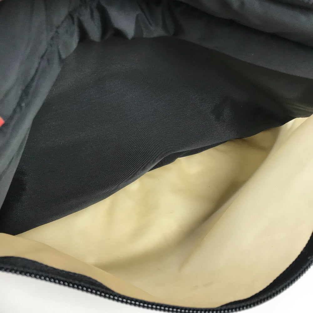 PRADA ロゴ カバン 斜め掛け ポシェット ショルダーバッグ ナイロン ユニセックス ブラック - brandshop-reference