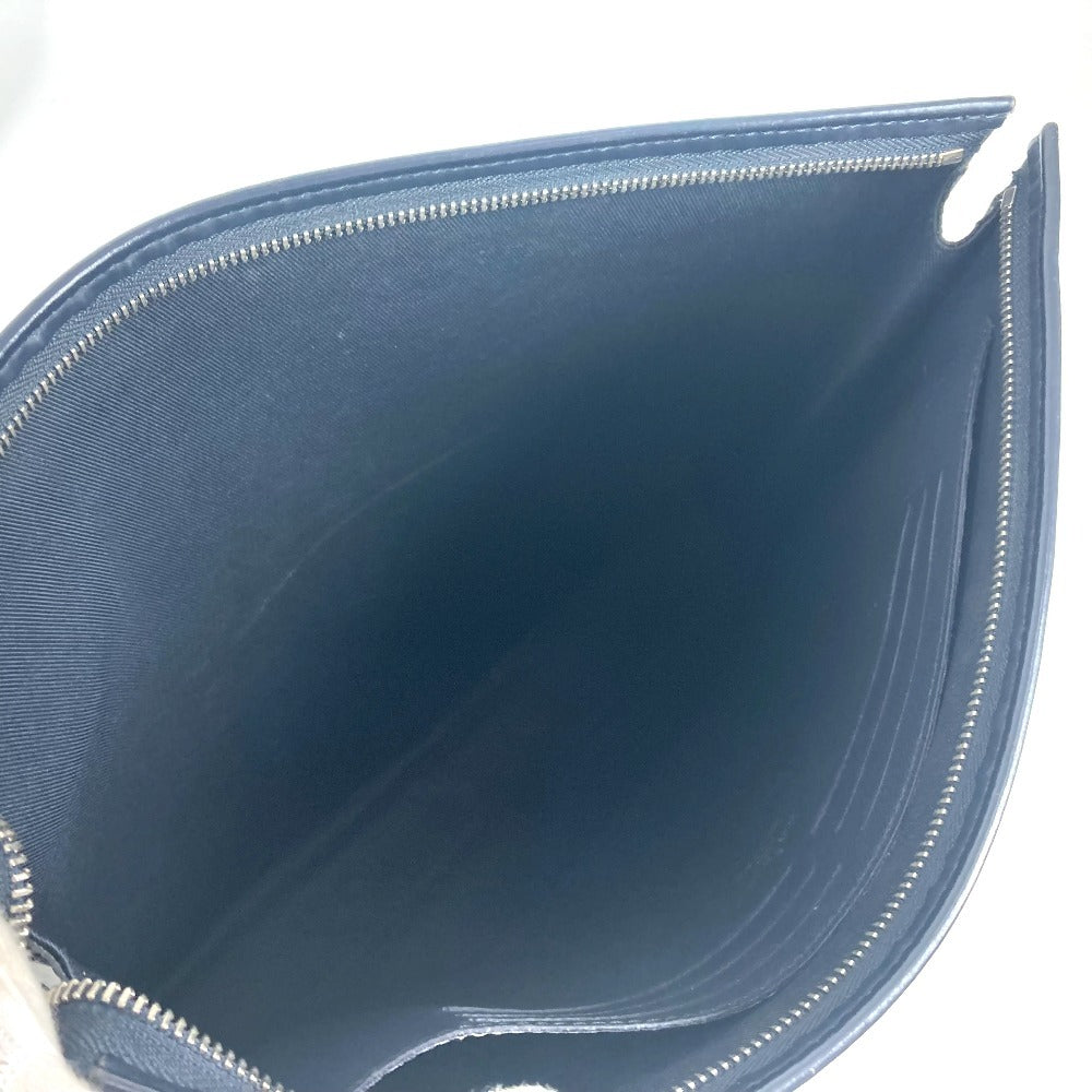 LOUIS VUITTON M66649 モノグラムサバンナ チャップマンブラザーズ ポシェット・ヴォワヤージュ GM ポーチ カバン セカンドバッグ クラッチバッグ レザー ユニセックス ネイビー - brandshop-reference