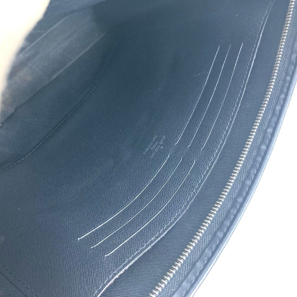 LOUIS VUITTON M66649 モノグラムサバンナ チャップマンブラザーズ ポシェット・ヴォワヤージュ GM ポーチ カバン セカンドバッグ クラッチバッグ レザー ユニセックス ネイビー - brandshop-reference