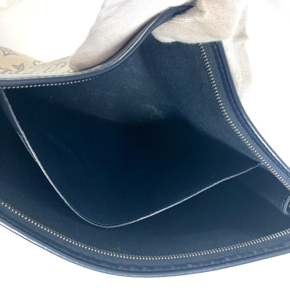 LOUIS VUITTON M66649 モノグラムサバンナ チャップマンブラザーズ ポシェット・ヴォワヤージュ GM ポーチ カバン セカンドバッグ クラッチバッグ レザー ユニセックス ネイビー - brandshop-reference