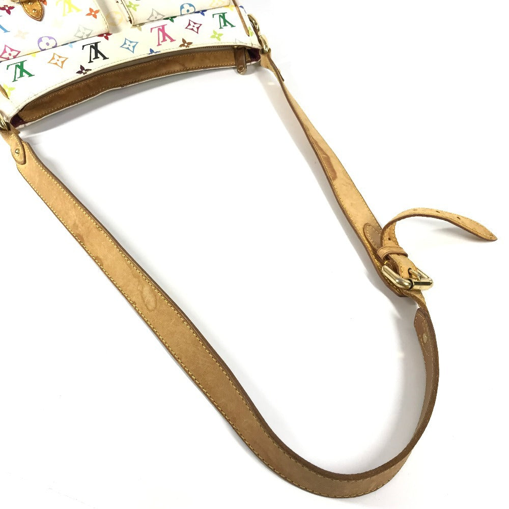 LOUIS VUITTON M40051  モノグラムマルチカラー ロッジGM カバン 斜め掛け ショルダーバッグ モノグラムマルチカラーキャンバス レディース ブロン ホワイト - brandshop-reference