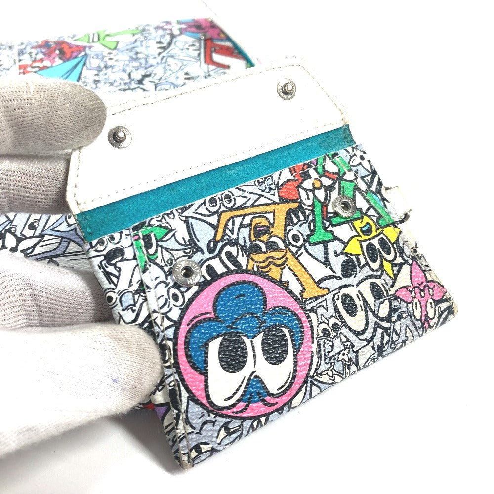 LOUIS VUITTON Ｍ82014 モノグラム コミック トリオ アンヴェロップ  ポーチ カバン セカンドバッグ ストラップ付 カードケース クラッチバッグ レザー/キャンバス ユニセックス マルチカラー - brandshop-reference