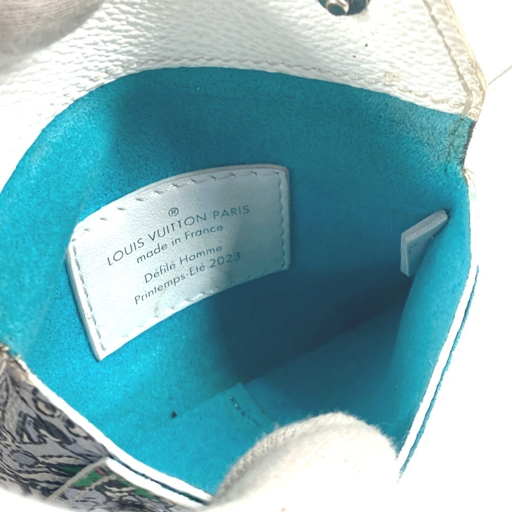 LOUIS VUITTON Ｍ82014 モノグラム コミック トリオ アンヴェロップ  ポーチ カバン セカンドバッグ ストラップ付 カードケース クラッチバッグ レザー/キャンバス ユニセックス マルチカラー - brandshop-reference