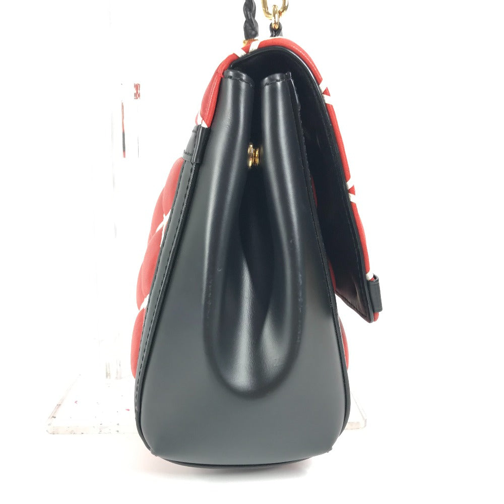 LOUIS VUITTON マルタージュライン ポシェット フラップ  カバン 肩掛け カバン ショルダーバッグ レザー レディース レッド - brandshop-reference