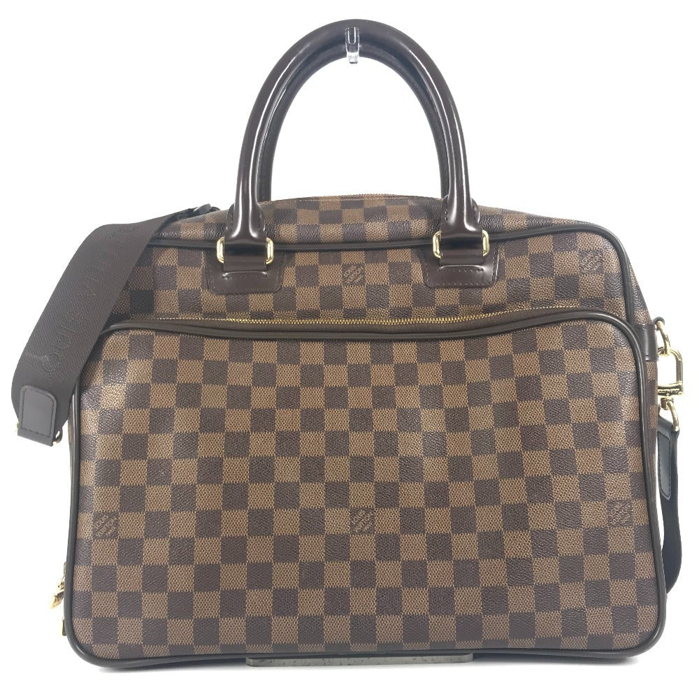 LOUIS VUITTON N23252 ダミエ イカール カバン トートバッグ ブリーフケース 2WAYバッグ ショルダーバッグ ビジネスバッグ ダミエキャンバス ユニセックス エベヌ ブラウン - brandshop-reference