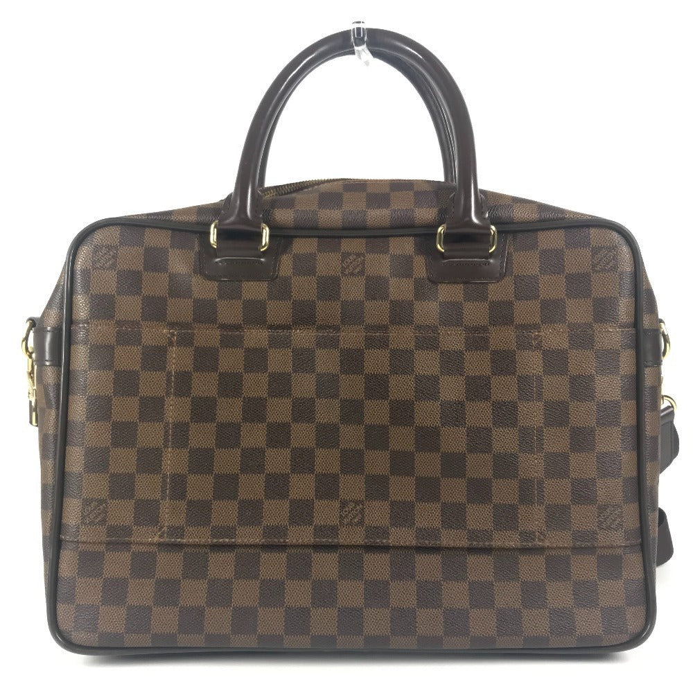LOUIS VUITTON N23252 ダミエ イカール カバン トートバッグ ブリーフケース 2WAYバッグ ショルダーバッグ ビジネスバッグ ダミエキャンバス ユニセックス エベヌ ブラウン - brandshop-reference