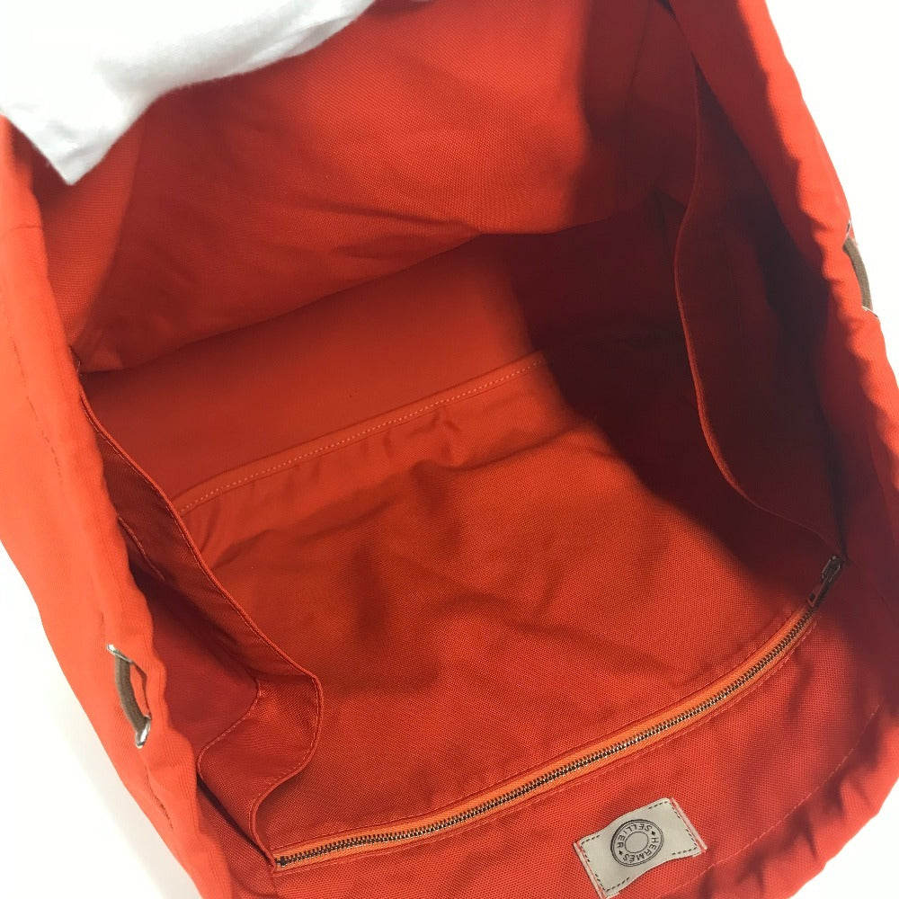 HERMES バッグインバッグ付き サックドパンサージュ グルーム 2WAY ショルダーバッグ 斜め掛け トートバッグ レザー/キャンバス レディース カーキ - brandshop-reference