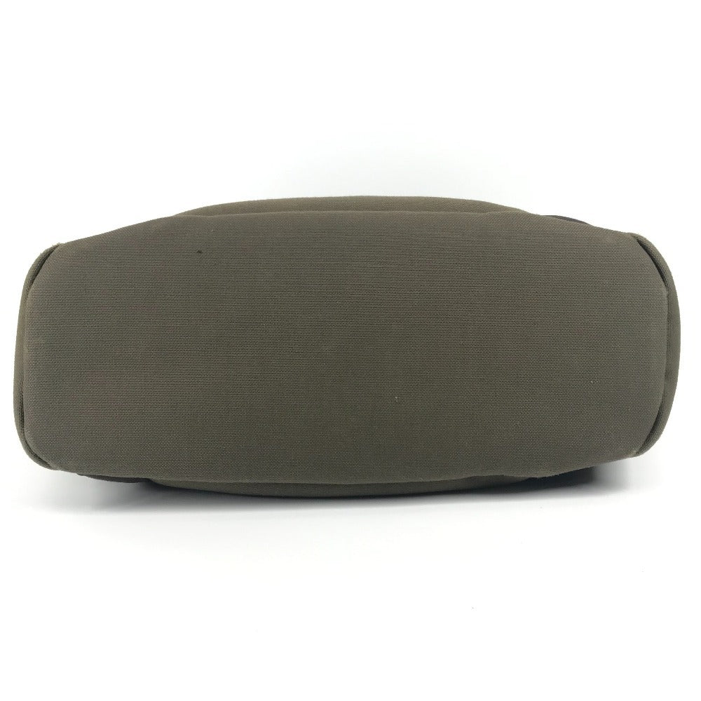 HERMES バッグインバッグ付き サックドパンサージュ グルーム 2WAY ショルダーバッグ 斜め掛け トートバッグ レザー/キャンバス レディース カーキ - brandshop-reference