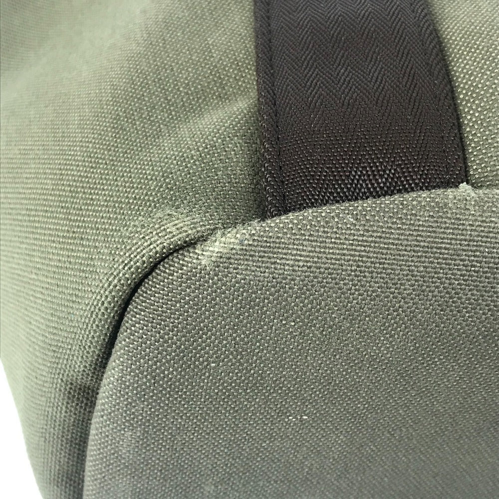 HERMES バッグインバッグ付き サックドパンサージュ グルーム 2WAY ショルダーバッグ 斜め掛け トートバッグ レザー/キャンバス レディース カーキ - brandshop-reference