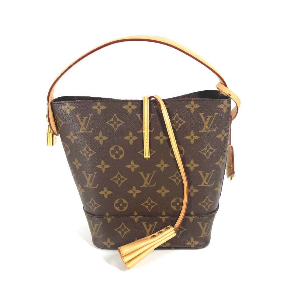 LOUIS VUITTON M94600 モノグラム NN14 PM イドールPM カバン ポーチ付き バケツ型 ばけつ タッセル ハンドバッグ モノグラムキャンバス レディース ブラウン - brandshop-reference