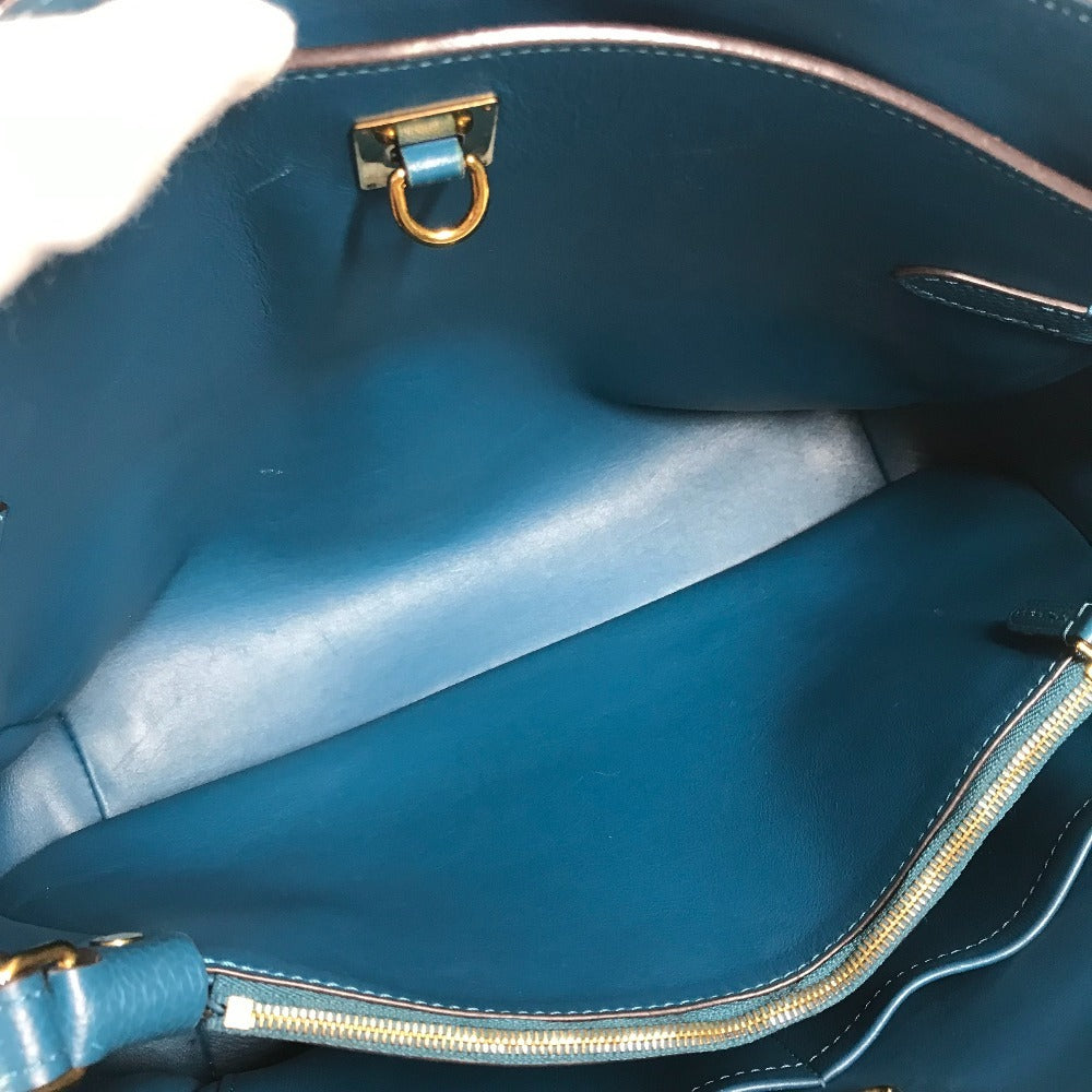 LOUIS VUITTON M55023 ミラMM カバン 2WAYバッグ ショルダーバッグ 肩掛け トートバッグ トリヨンレザー レディース コルヴェール ブルー - brandshop-reference