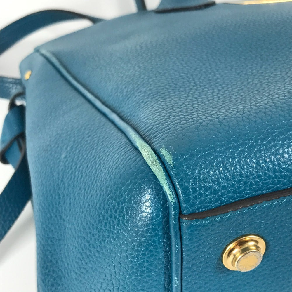 LOUIS VUITTON M55023 ミラMM カバン 2WAYバッグ ショルダーバッグ 肩掛け トートバッグ トリヨンレザー レディース コルヴェール ブルー - brandshop-reference