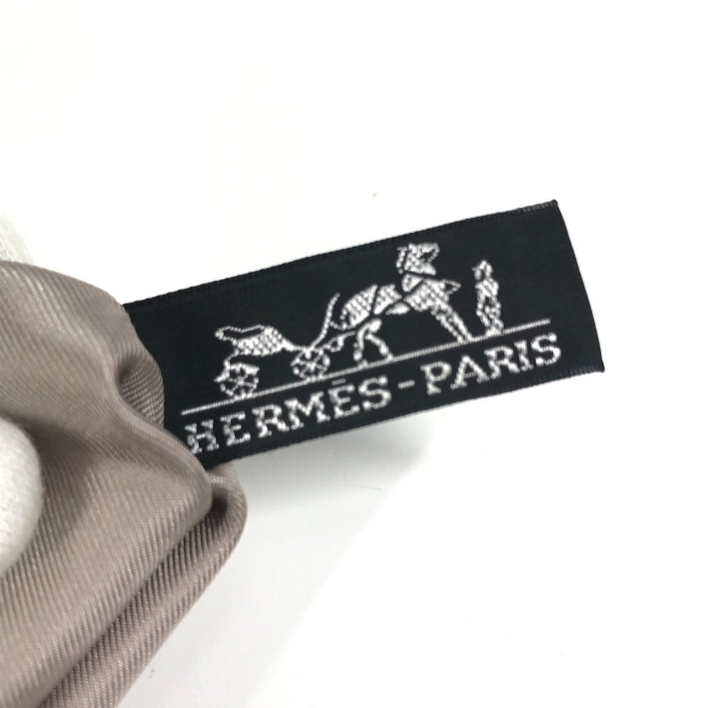 HERMES シルキーシティ PM 斜め掛け カバン ポーチ付き ショルダーバッグ シルク レディース イエロー - brandshop-reference