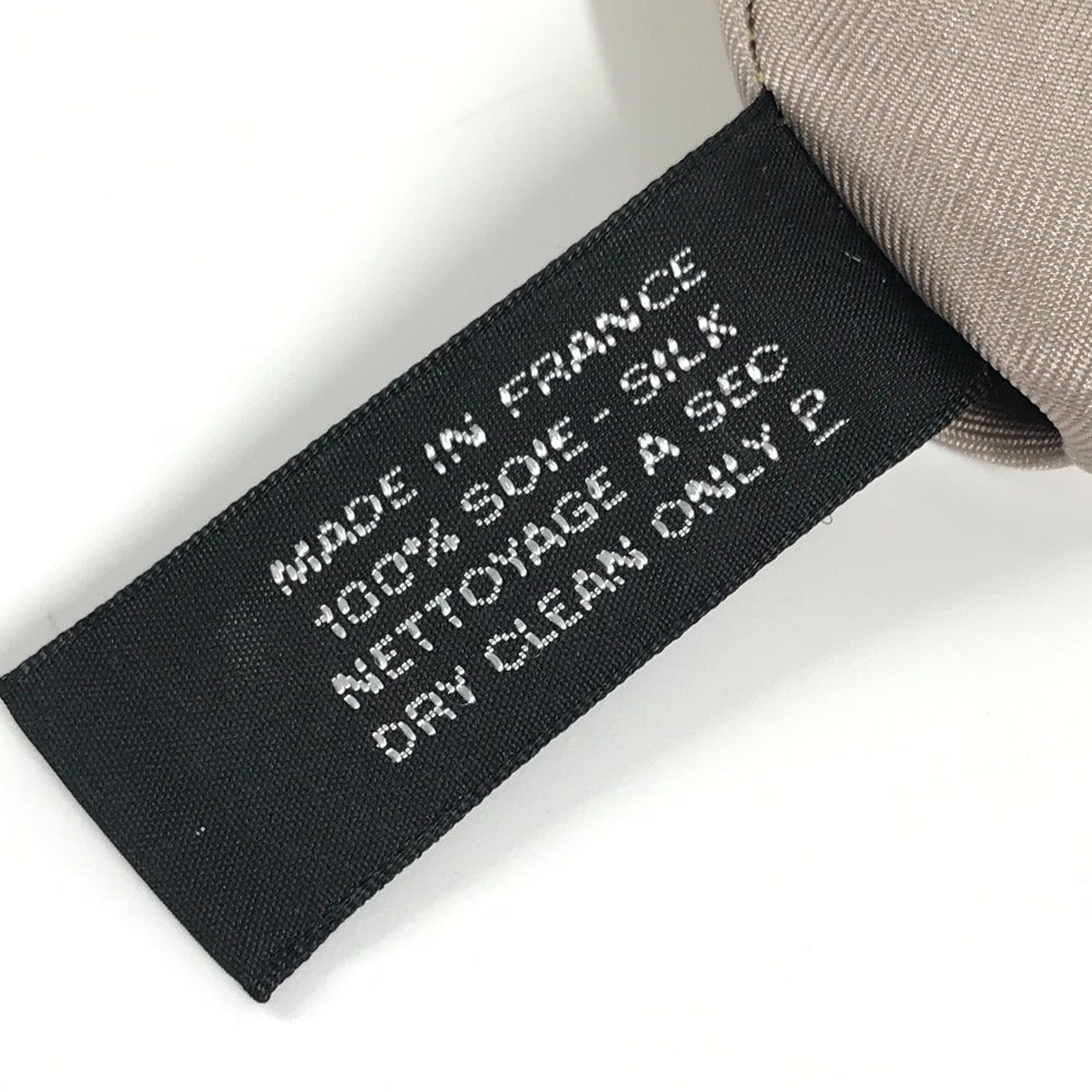 HERMES シルキーシティ PM 斜め掛け カバン ポーチ付き ショルダーバッグ シルク レディース イエロー - brandshop-reference