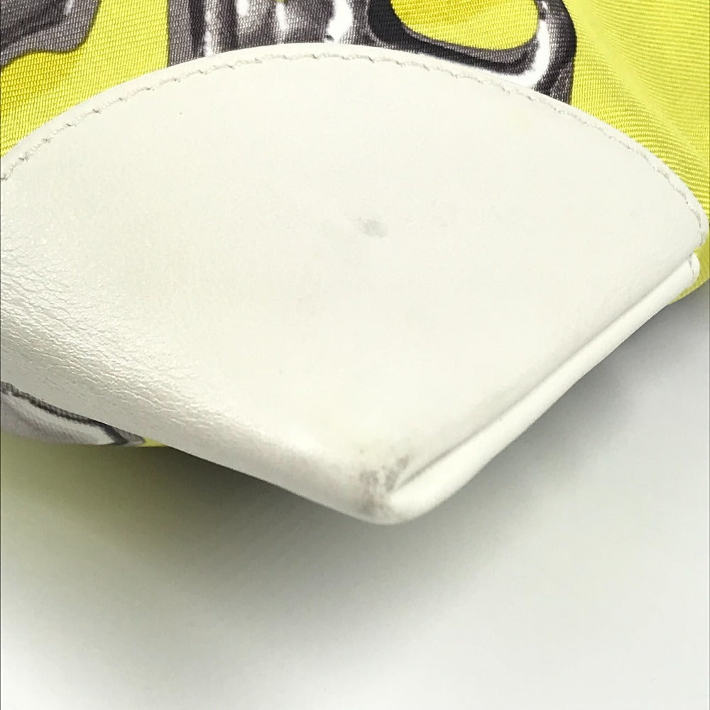 HERMES シルキーシティ PM 斜め掛け カバン ポーチ付き ショルダーバッグ シルク レディース イエロー - brandshop-reference