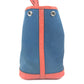 HERMES ガーデンパー ティTPM  カバン ハンドバッグ バイカラー トートバッグ レザー/キャンバス レディース ブルー - brandshop-reference