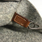 HERMES ショルダーバッグ 肩掛け カリミGM カバン ショルダーバッグ ポーチ付き トートバッグ フェルト レディース グレー