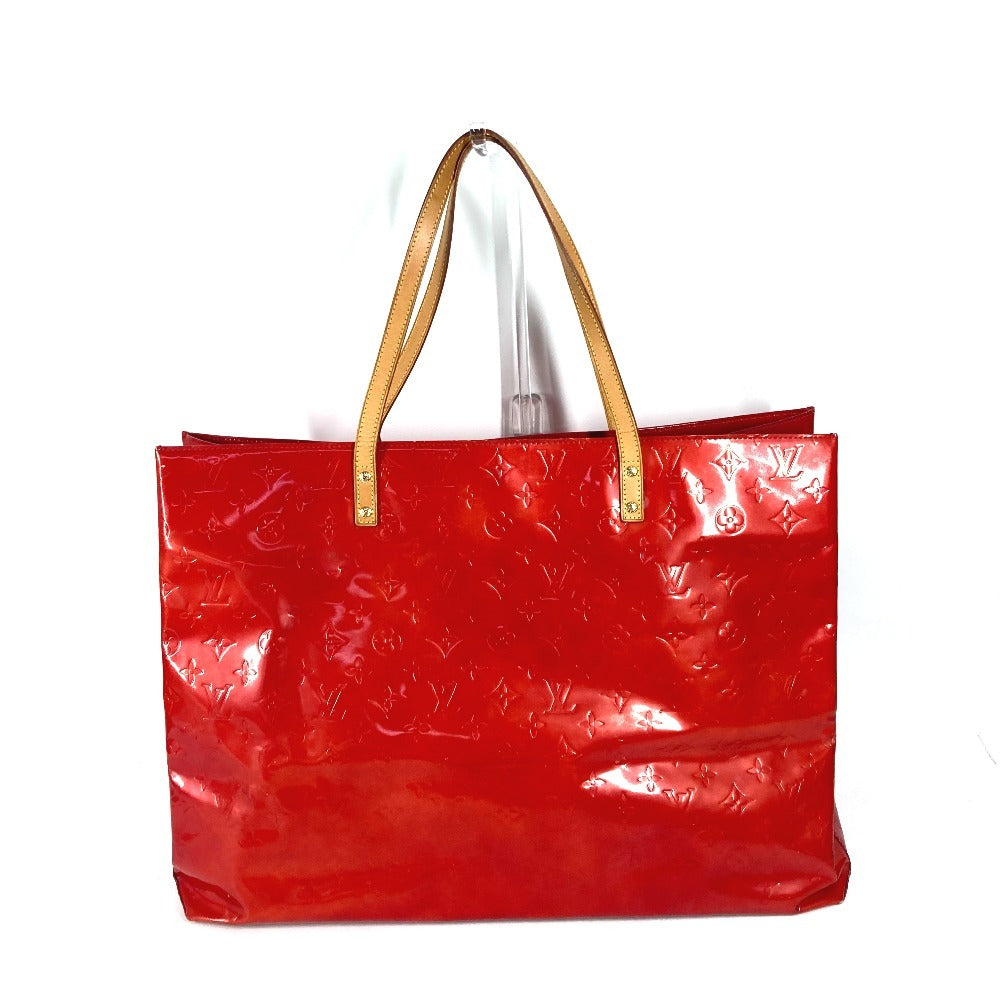 LOUIS VUITTON M91084 モノグラムヴェルニ リードGM カバン トートバッグ 肩掛け ショルダーバッグ モノグラムヴェルニキャンバス レディース ルージュ レッド - brandshop-reference