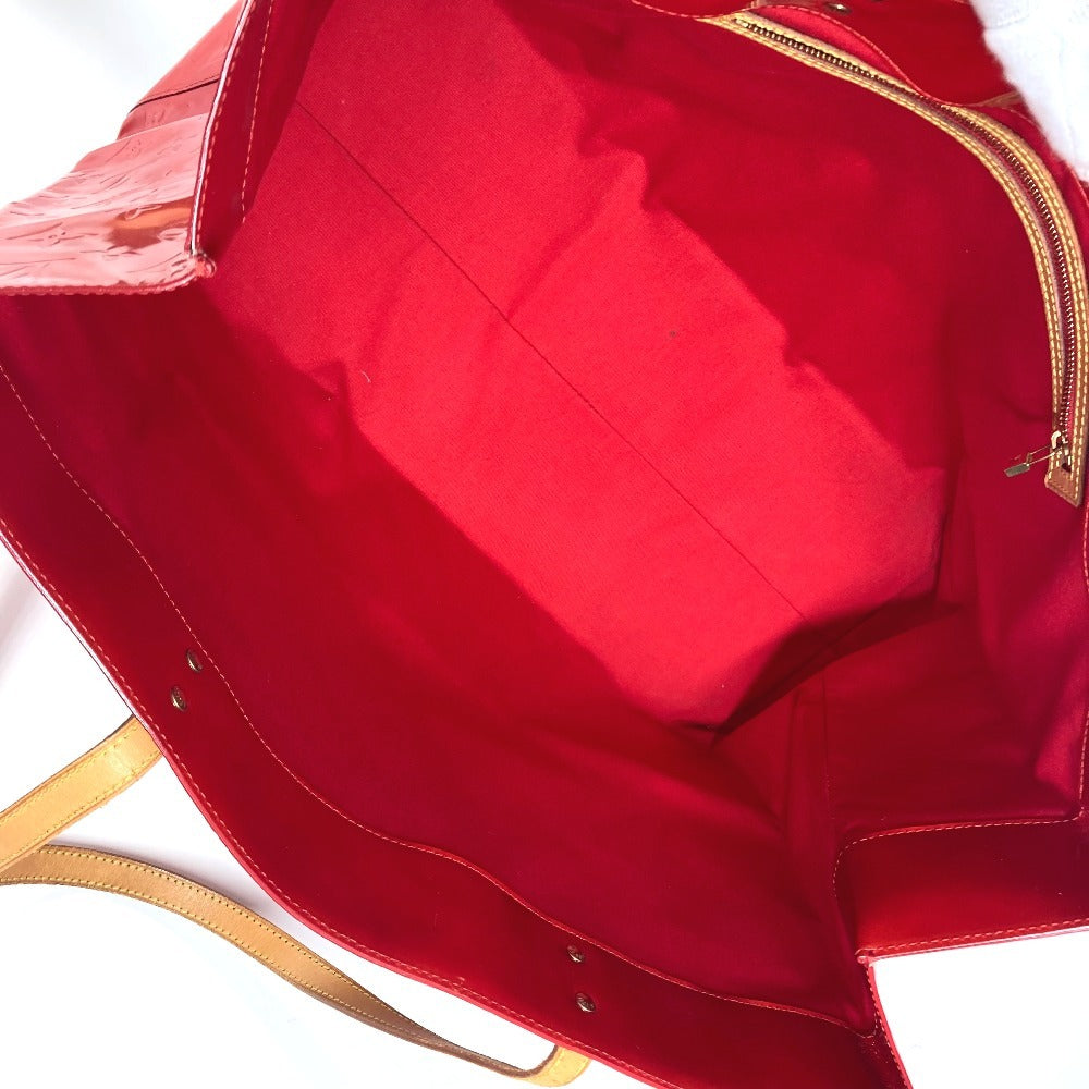 LOUIS VUITTON M91084 モノグラムヴェルニ リードGM カバン トートバッグ 肩掛け ショルダーバッグ モノグラムヴェルニキャンバス レディース ルージュ レッド - brandshop-reference