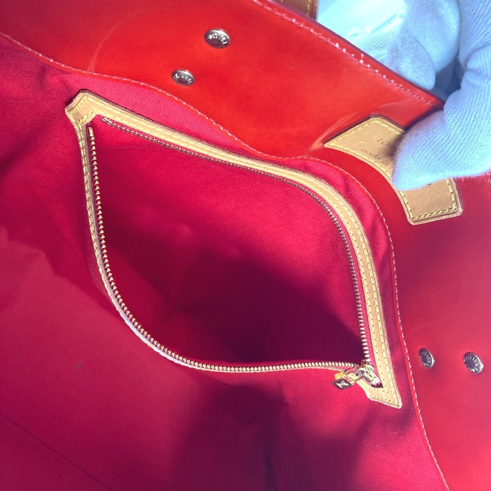 LOUIS VUITTON M91084 モノグラムヴェルニ リードGM カバン トートバッグ 肩掛け ショルダーバッグ モノグラムヴェルニキャンバス レディース ルージュ レッド - brandshop-reference