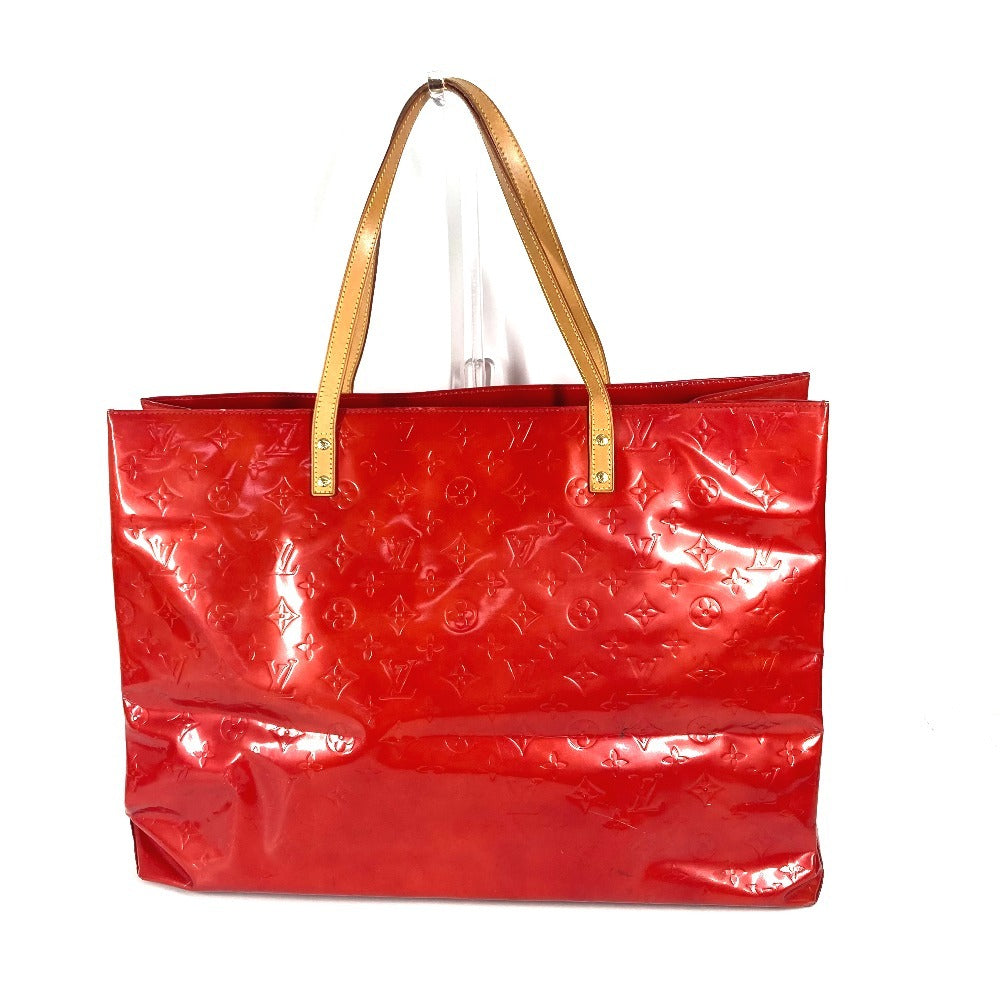 LOUIS VUITTON M91084 モノグラムヴェルニ リードGM カバン トートバッグ 肩掛け ショルダーバッグ モノグラムヴェルニキャンバス レディース ルージュ レッド - brandshop-reference