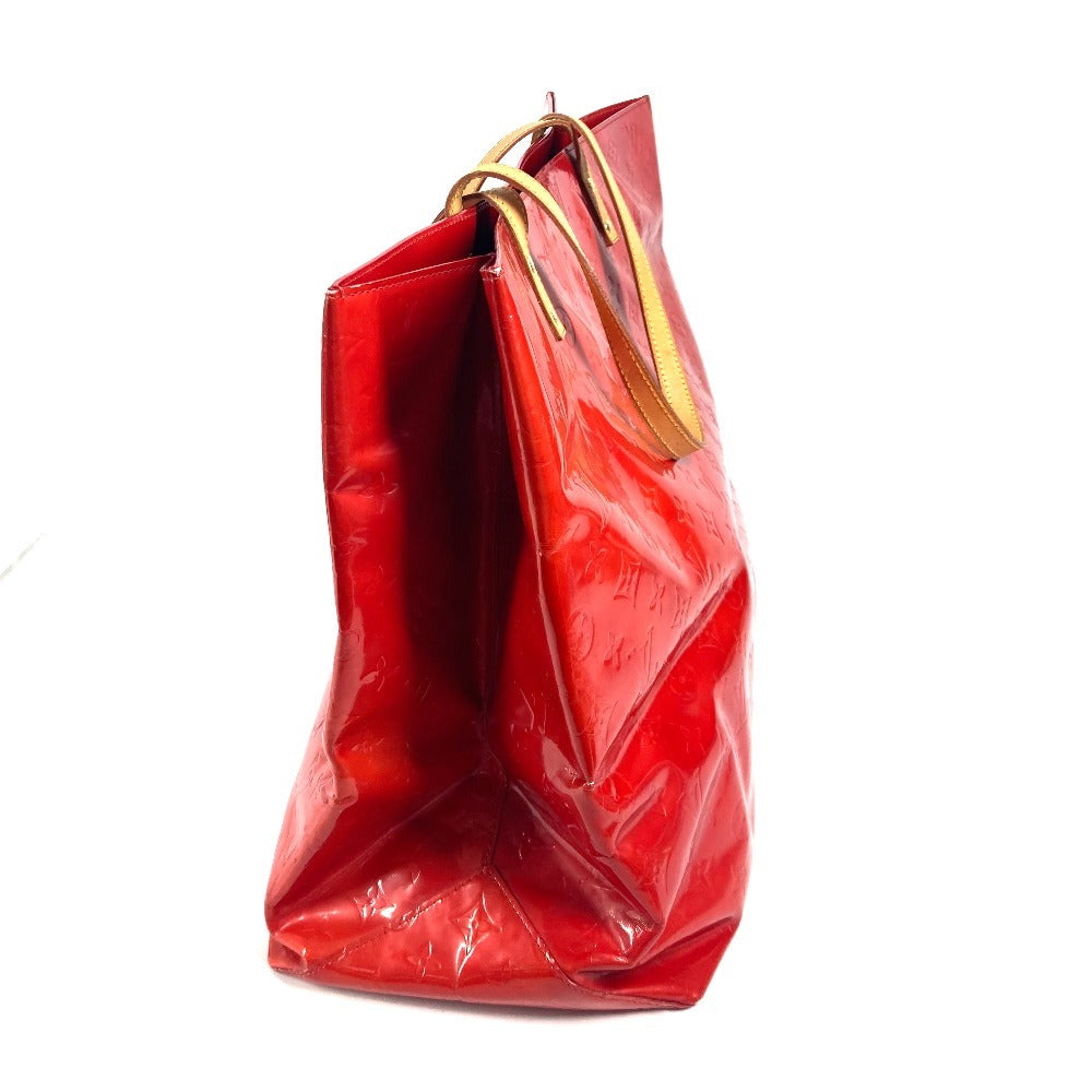 LOUIS VUITTON M91084 モノグラムヴェルニ リードGM カバン トートバッグ 肩掛け ショルダーバッグ モノグラムヴェルニキャンバス レディース ルージュ レッド - brandshop-reference