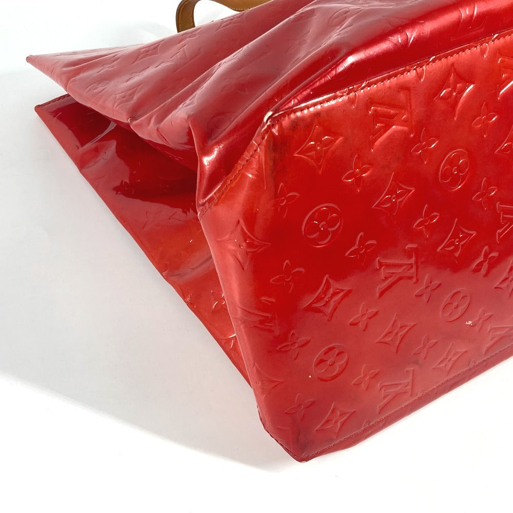 LOUIS VUITTON M91084 モノグラムヴェルニ リードGM カバン トートバッグ 肩掛け ショルダーバッグ モノグラムヴェルニキャンバス レディース ルージュ レッド - brandshop-reference