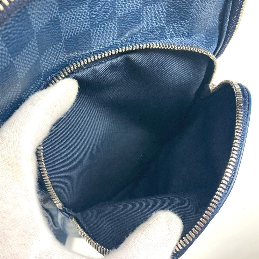 LOUIS VUITTON N40439 ダミエスクエアード アヴェニュー・スリングバッグ カバン ベルトバッグ ショルダーバッグ クロス ボディバッグ ダミエグラフィットキャンバス ユニセックス ネイビー - brandshop-reference