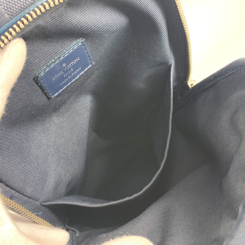 LOUIS VUITTON N40439 ダミエスクエアード アヴェニュー・スリングバッグ カバン ベルトバッグ ショルダーバッグ クロス ボディバッグ ダミエグラフィットキャンバス ユニセックス ネイビー - brandshop-reference