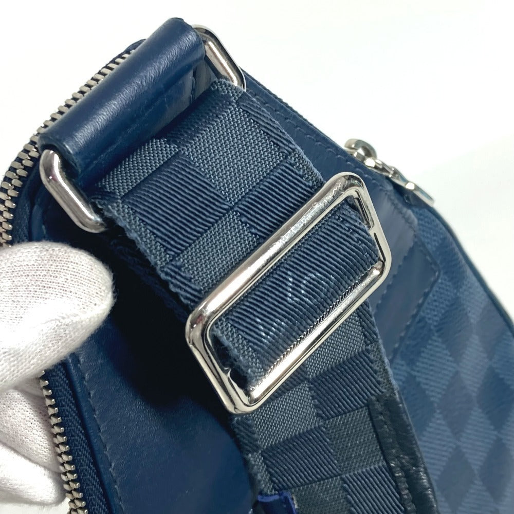 LOUIS VUITTON N40439 ダミエスクエアード アヴェニュー・スリングバッグ カバン ベルトバッグ ショルダーバッグ クロス ボディバッグ ダミエグラフィットキャンバス ユニセックス ネイビー - brandshop-reference