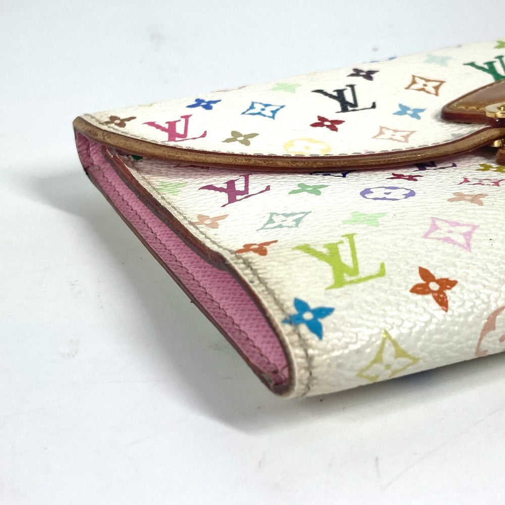 ルイヴィトン マルチカラー モノグラム 二つ折長財布白 村上隆 楽天市場】【新品】 ルイヴィトン 長財布 LV × TM ジッピーウォレット