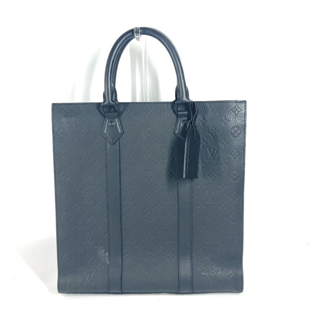 LOUIS VUITTON M21866 モノグラムトリヨン サックプラ カバン トートバッグ ハンドバッグ トリヨンレザー メンズ ノワール ブラック - brandshop-reference