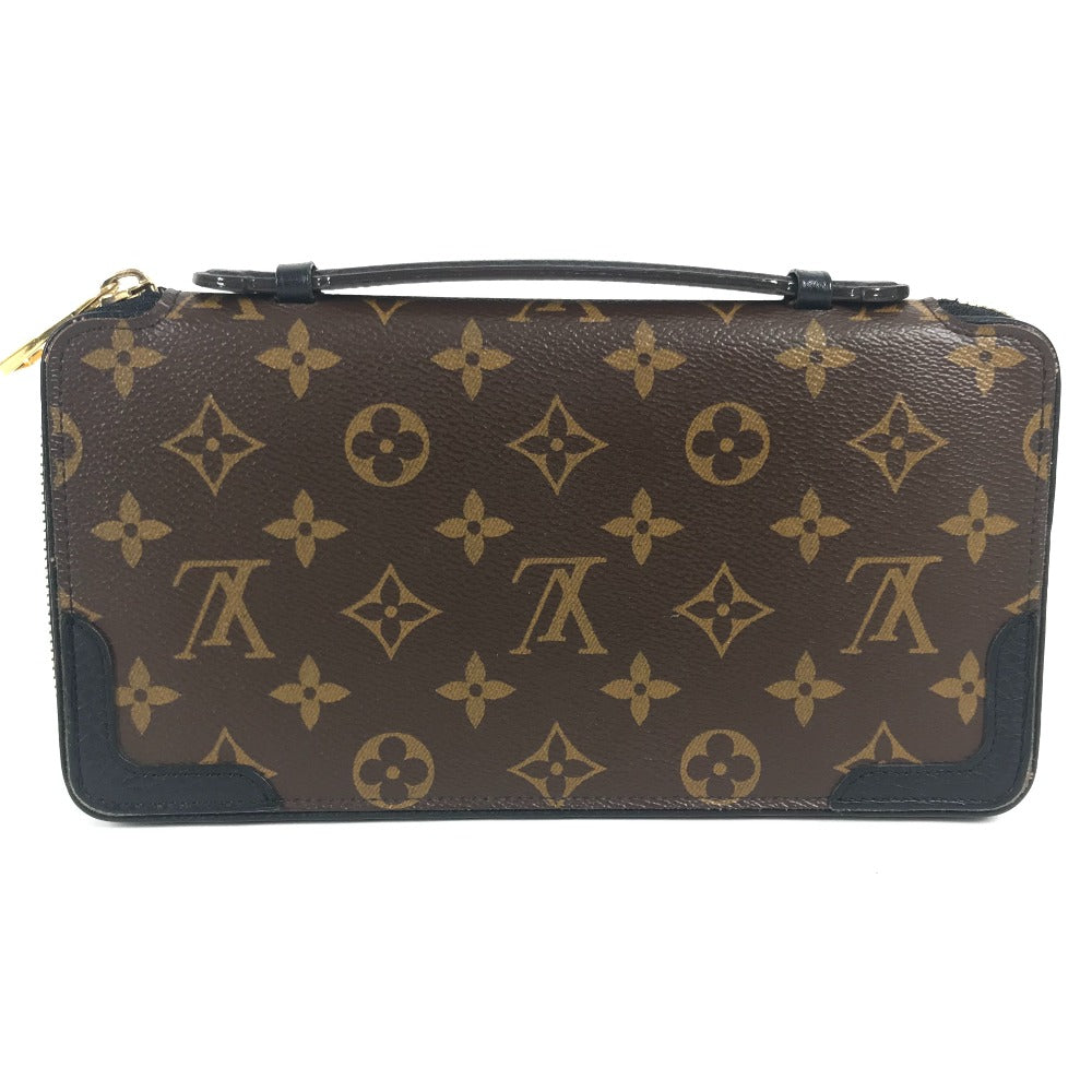 LOUIS VUITTON M60679 モノグラムマカサー デイリーオーガナイザー トラベルケース セカンドバッグ 長財布 モノグラムキャンバス メンズ ブラウン - brandshop-reference