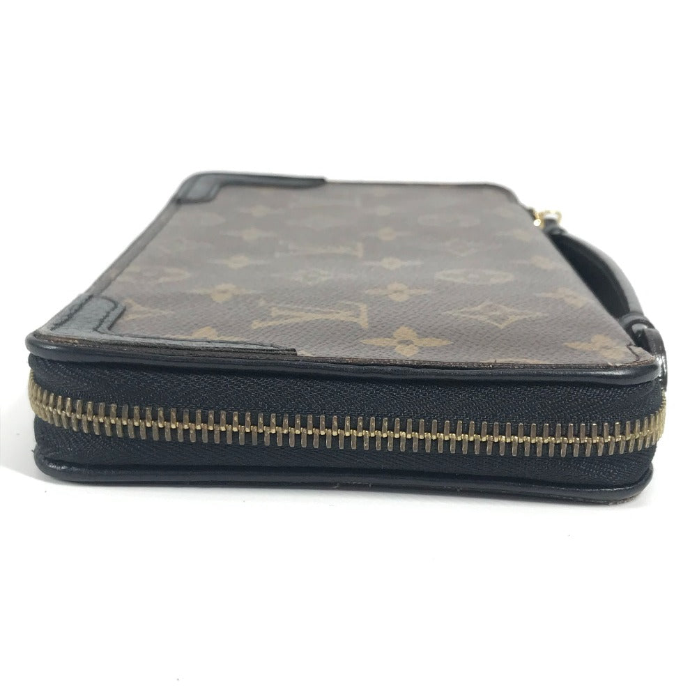 LOUIS VUITTON M60679 モノグラムマカサー デイリーオーガナイザー トラベルケース セカンドバッグ 長財布 モノグラムキャンバス メンズ ブラウン - brandshop-reference