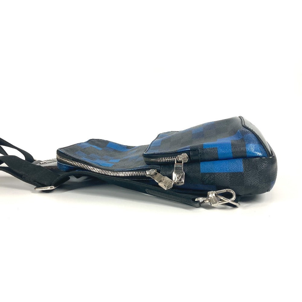 LOUIS VUITTON N40067 ダミエグラフィットピクセル アヴェニュースリングバッグ カバン クロス ショルダーバッグ ボディバッグ ダミエグラフィットキャンバス ユニセックス ブルー - brandshop-reference