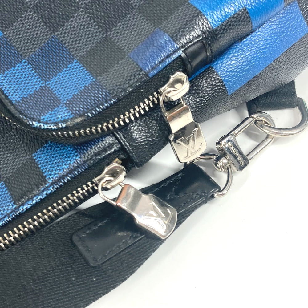 LOUIS VUITTON N40067 ダミエグラフィットピクセル アヴェニュースリングバッグ カバン クロス ショルダーバッグ ボディバッグ ダミエグラフィットキャンバス ユニセックス ブルー - brandshop-reference