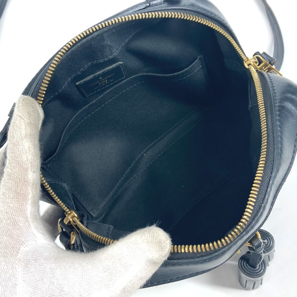 LOUIS VUITTON M43555 モノグラム サントンジュ カバン 斜め掛け ポシェット タッセル フリンジ ショルダーバッグ モノグラムキャンバス レディース ノワール ブラウン - brandshop-reference