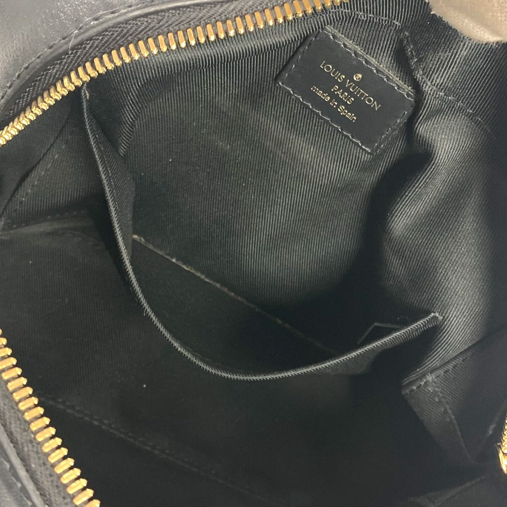 LOUIS VUITTON M43555 モノグラム サントンジュ カバン 斜め掛け ポシェット タッセル フリンジ ショルダーバッグ モノグラムキャンバス レディース ノワール ブラウン - brandshop-reference