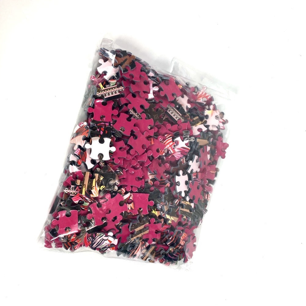 LOUIS VUITTON GI0734 インテリア 2022年限定 パズル スコット 虎 タイガー ジグソーパズル 雑貨 紙 ユニセックス マルチカラー - brandshop-reference