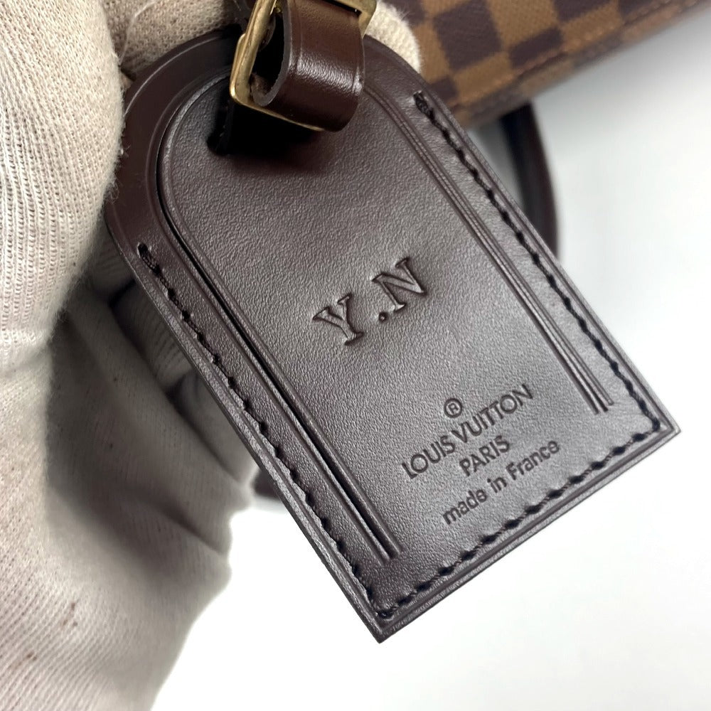 LOUIS VUITTON N41451 Damier Nolita GM Duffle Bag Bag Travel Bag Travel Bag Duffle Bag Damier Canvas Ebene Brown Used