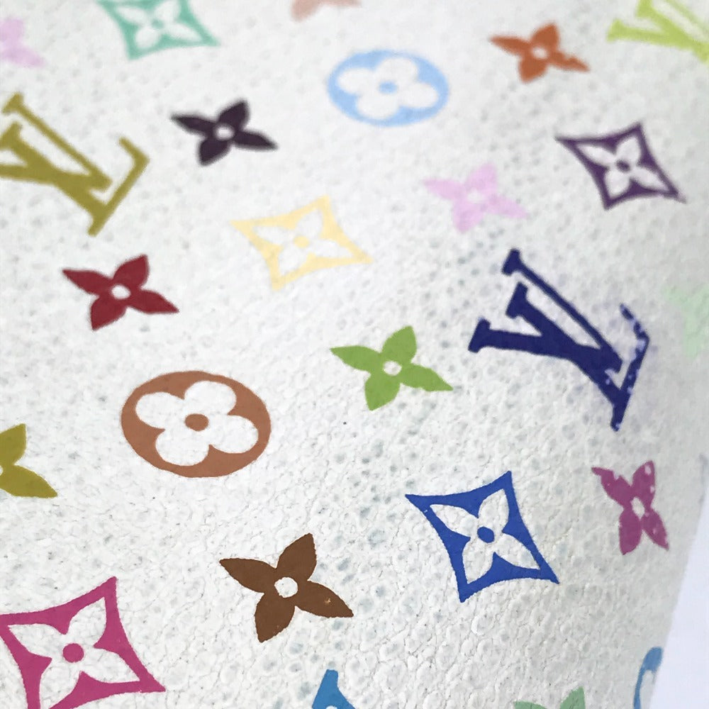 LOUIS VUITTON M93751 モノグラムマルチカラー ポルトフォイユアンソリット ロングウォレット 2つ折り 長財布 モノグラムマルチカラーキャンバス レディース ブロン ホワイト - brandshop-reference