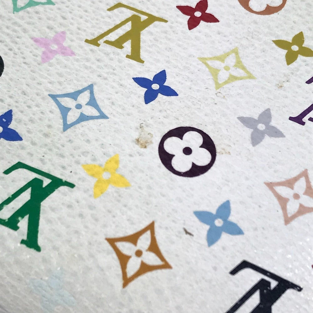 LOUIS VUITTON M93751 モノグラムマルチカラー ポルトフォイユアンソリット ロングウォレット 2つ折り 長財布 モノグラムマルチカラーキャンバス レディース ブロン ホワイト - brandshop-reference