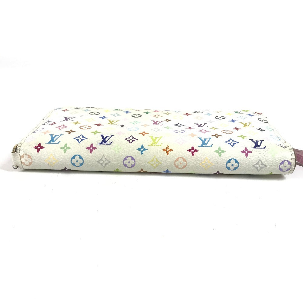 LOUIS VUITTON M93751 モノグラムマルチカラー ポルトフォイユアンソリット ロングウォレット 2つ折り 長財布 モノグラムマルチカラーキャンバス レディース ブロン ホワイト - brandshop-reference