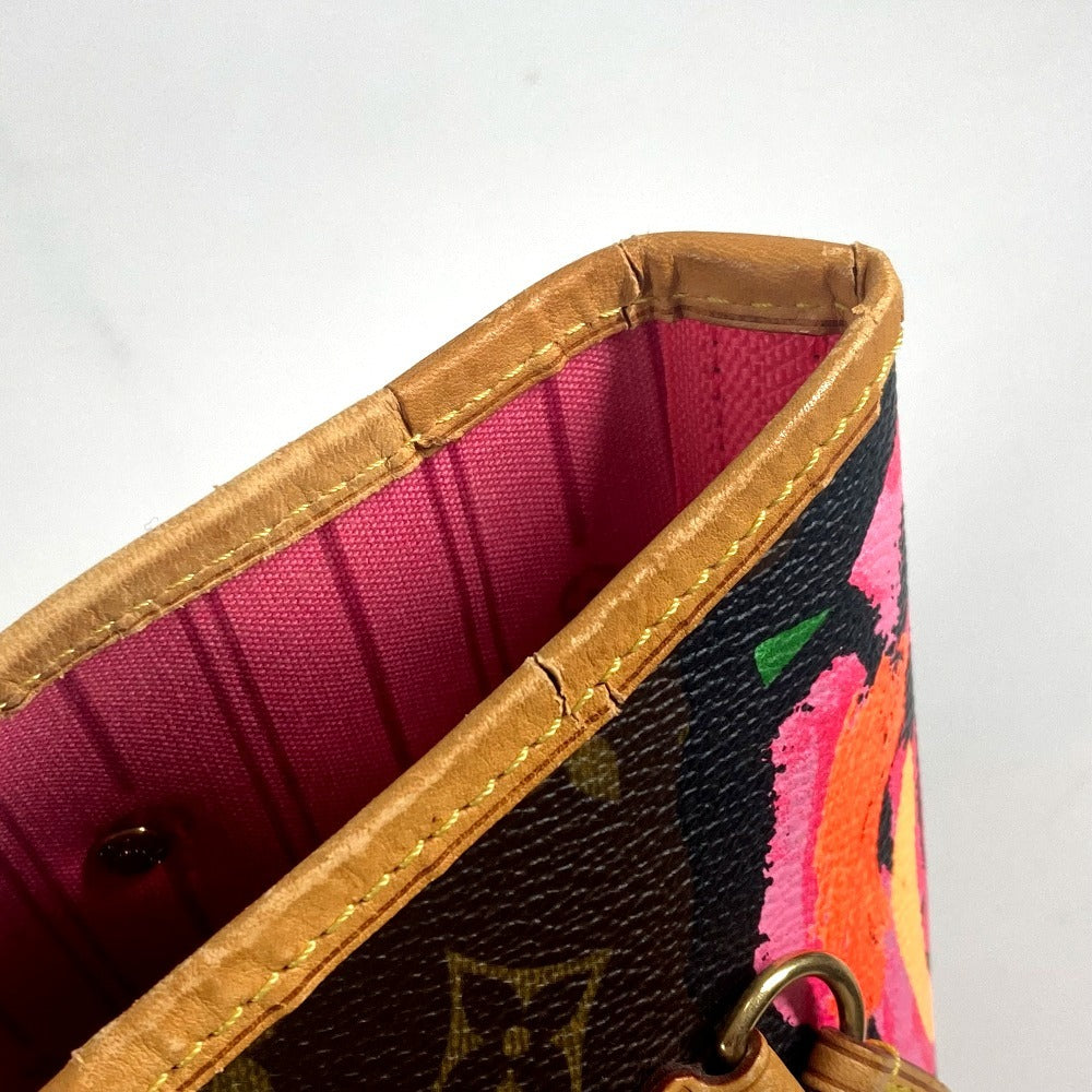 LOUIS VUITTON M48613 モノグラム ローズ 薔薇 ネヴァーフルMM ショルダーバッグ 肩掛け トートバッグ モノグラムキャンバス レディース ブラウン - brandshop-reference