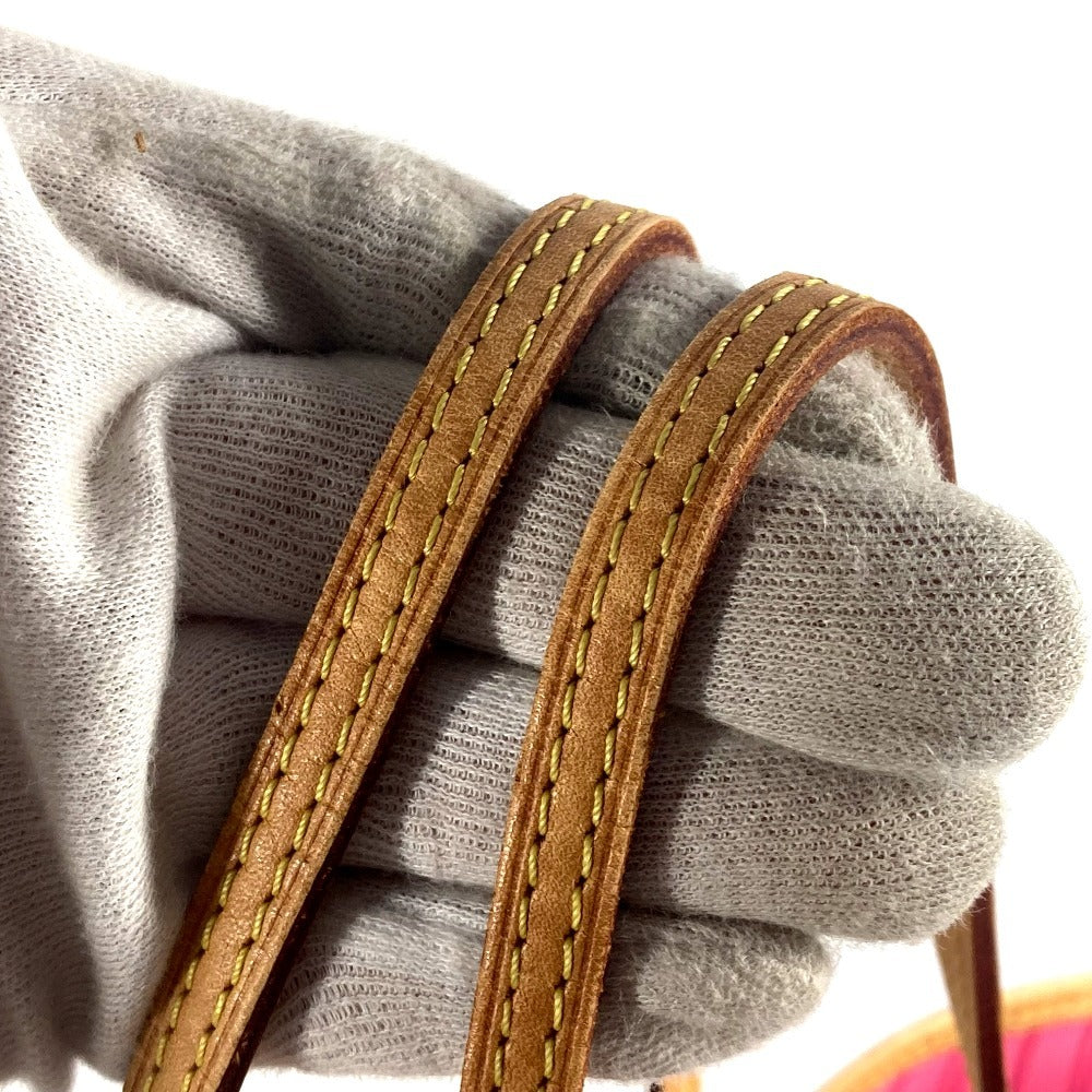 LOUIS VUITTON M48613 モノグラム ローズ 薔薇 ネヴァーフルMM ショルダーバッグ 肩掛け トートバッグ モノグラムキャンバス レディース ブラウン - brandshop-reference